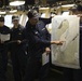 Coast Guard Cutter Healy crew prepares to get underway
