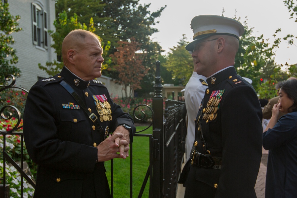 CMC Hosts an Evening Parade