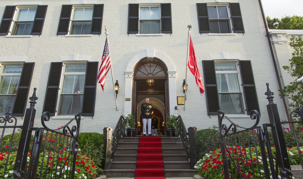 CMC Hosts an Evening Parade