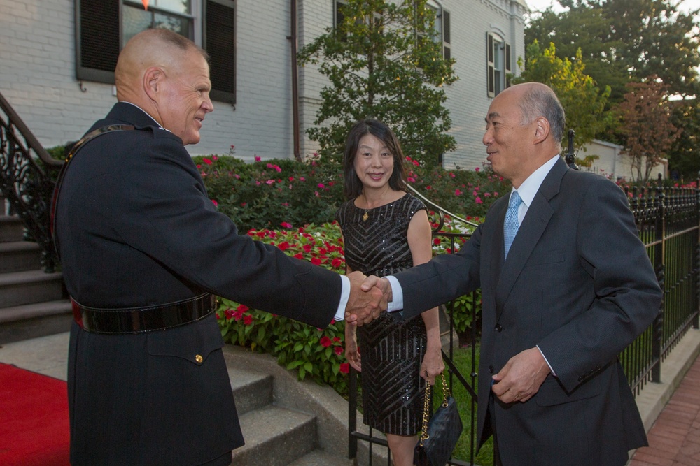 CMC Hosts an Evening Parade