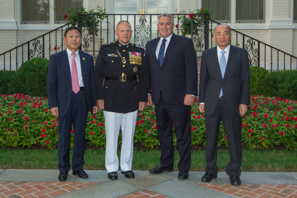 CMC Hosts an Evening Parade