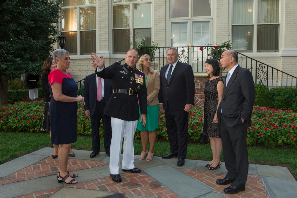 CMC Hosts an Evening Parade