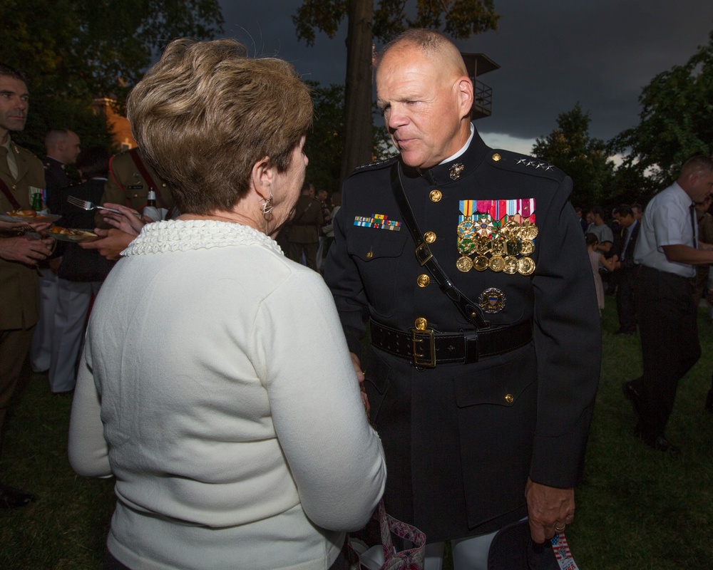 CMC Hosts an Evening Parade