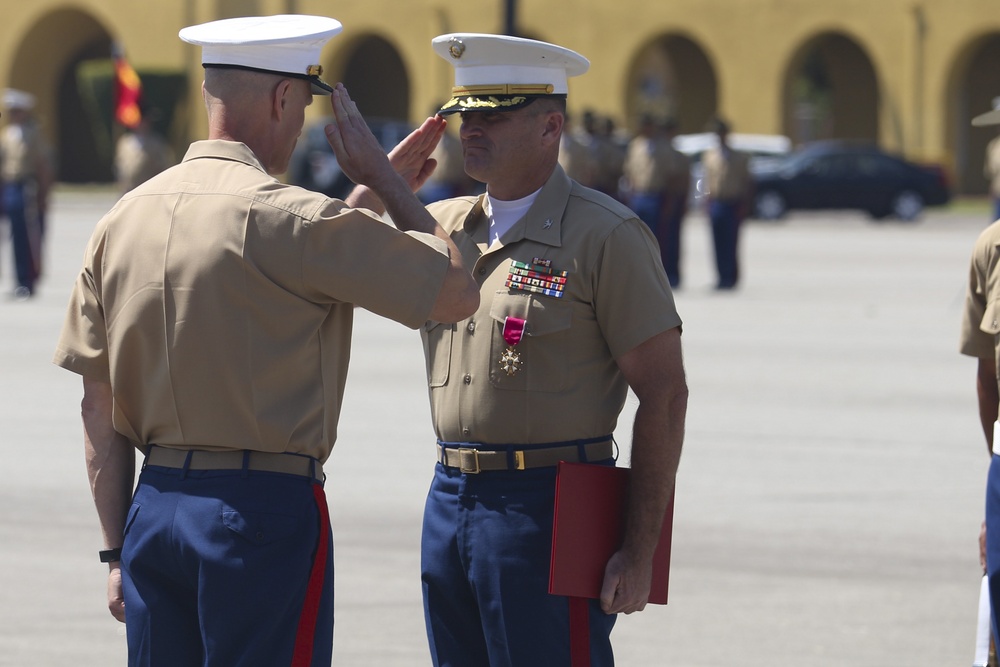 Recruit Training Regiment Change of Command