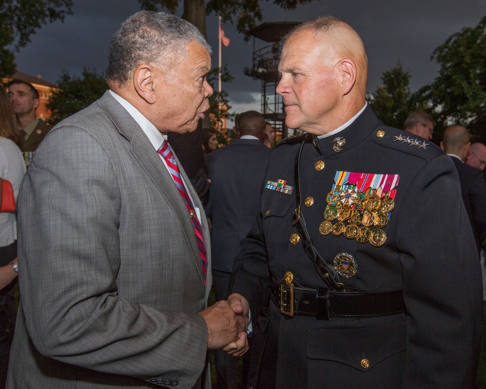 CMC Hosts an Evening Parade