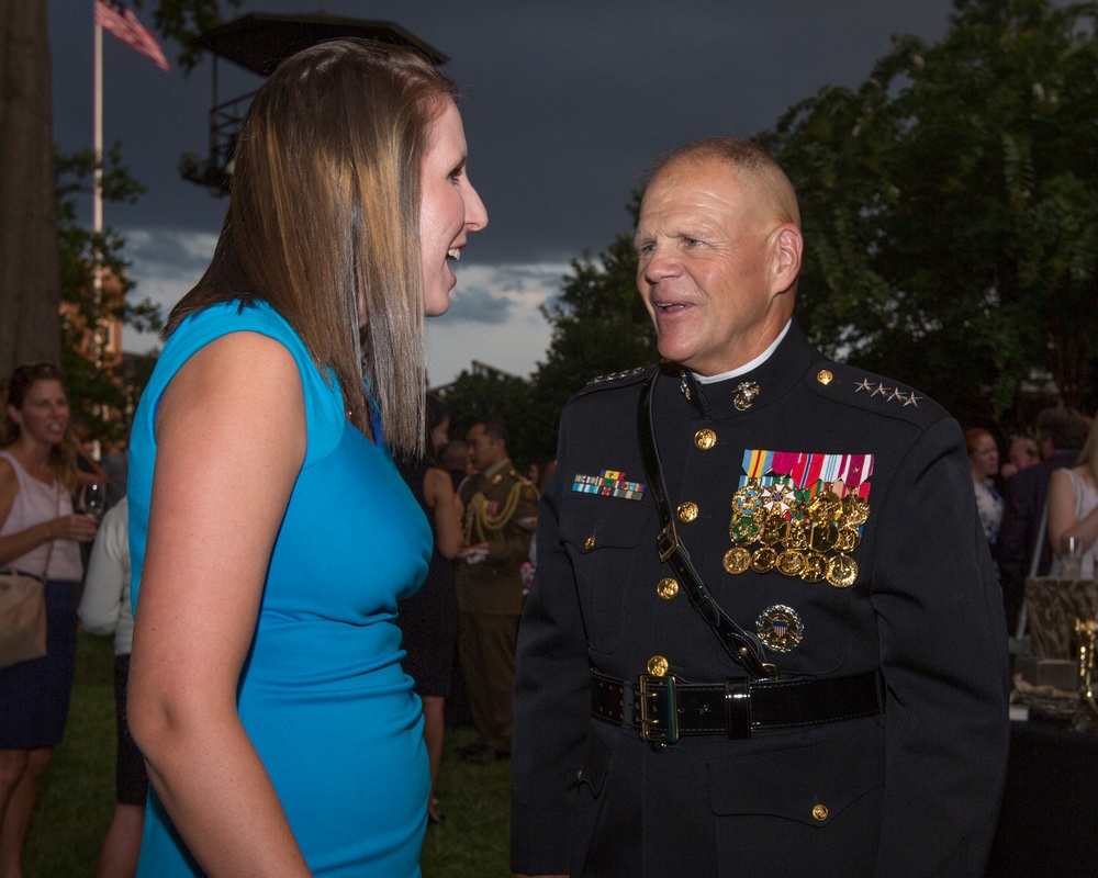 CMC Hosts an Evening Parade