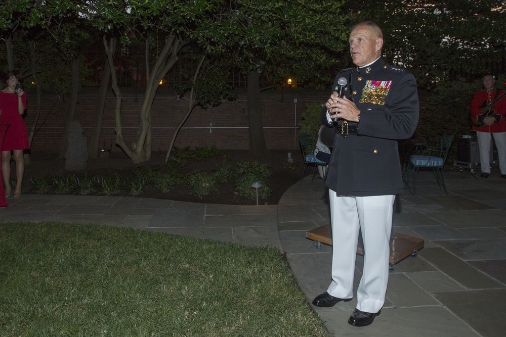 CMC Hosts an Evening Parade