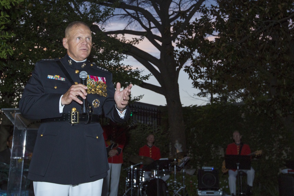 CMC Hosts an Evening Parade