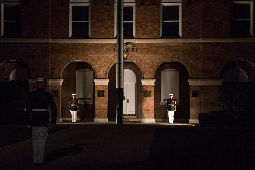 CMC Hosts an Evening Parade