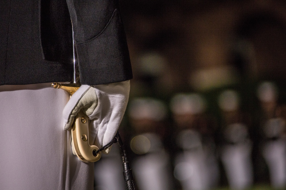 CMC Hosts an Evening Parade