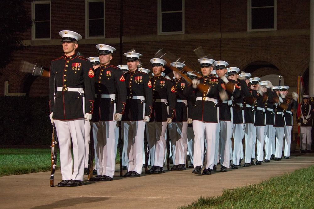 CMC Hosts an Evening Parade