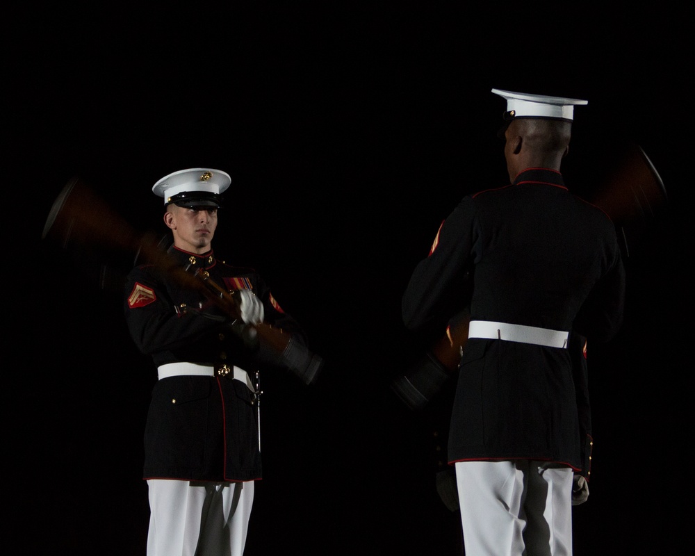 CMC Hosts an Evening Parade