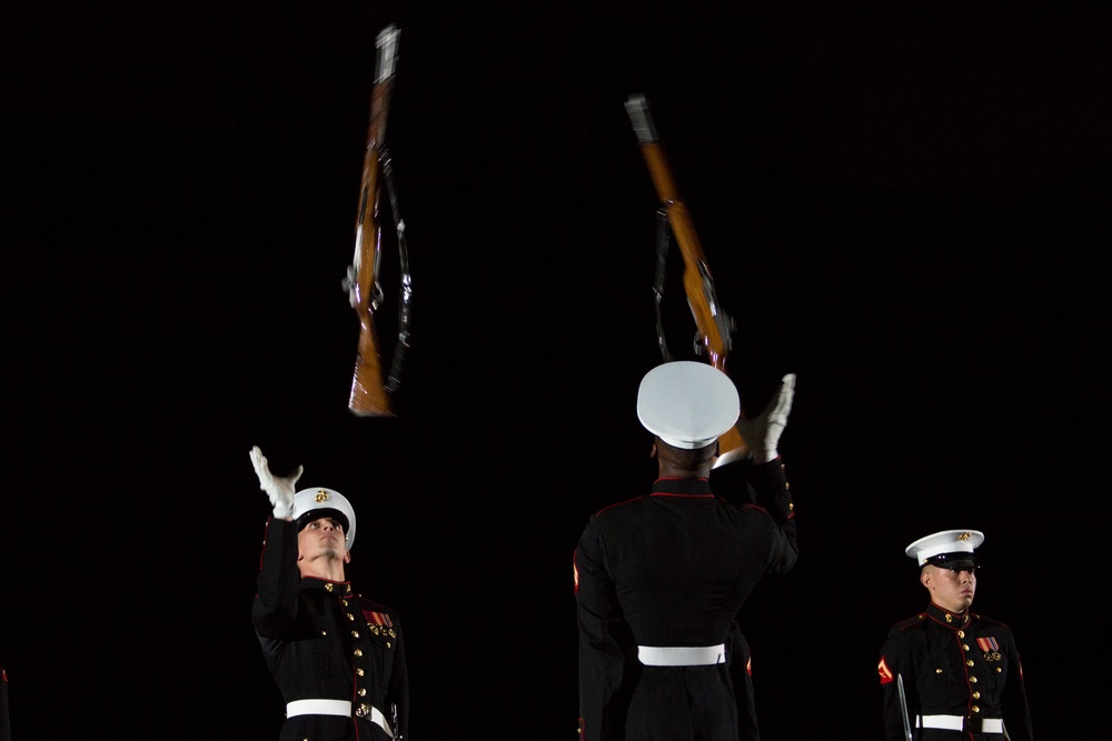 CMC Hosts an Evening Parade