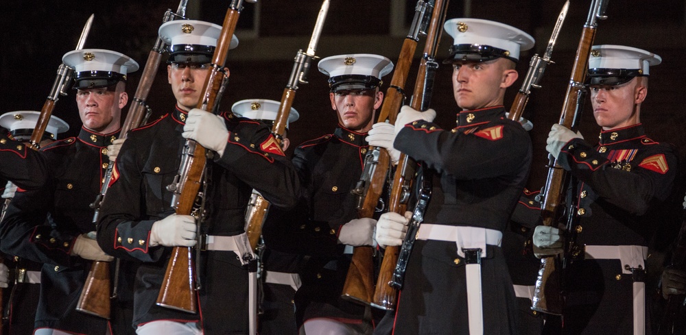 CMC Hosts an Evening Parade