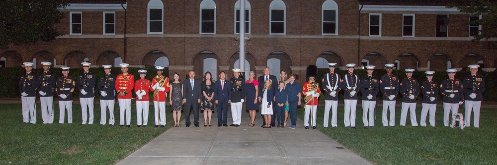 CMC Hosts an Evening Parade