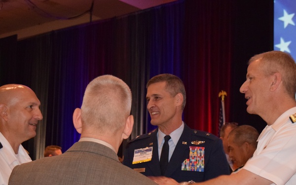 Navy Medicine West Commander at MHSRS 2017