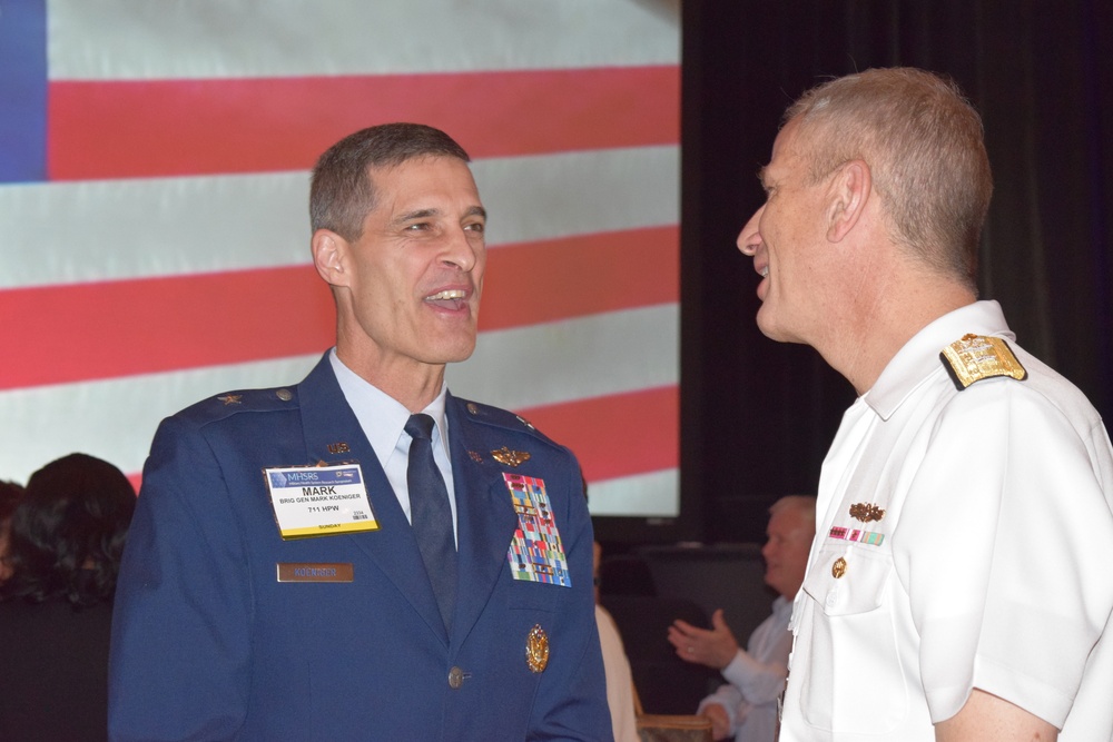 Navy Medicine West Commander at MHSRS 2017