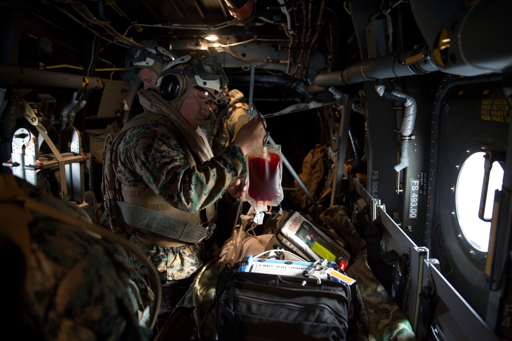 2nd Medical Battalion conducts en-route care training