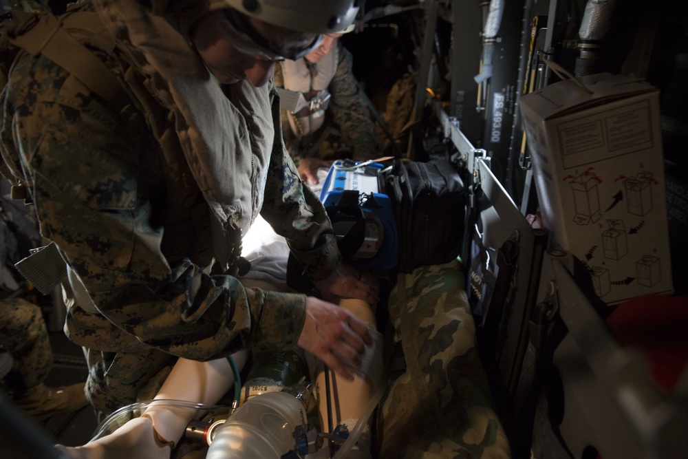 2nd Medical Battalion conducts en-route care training