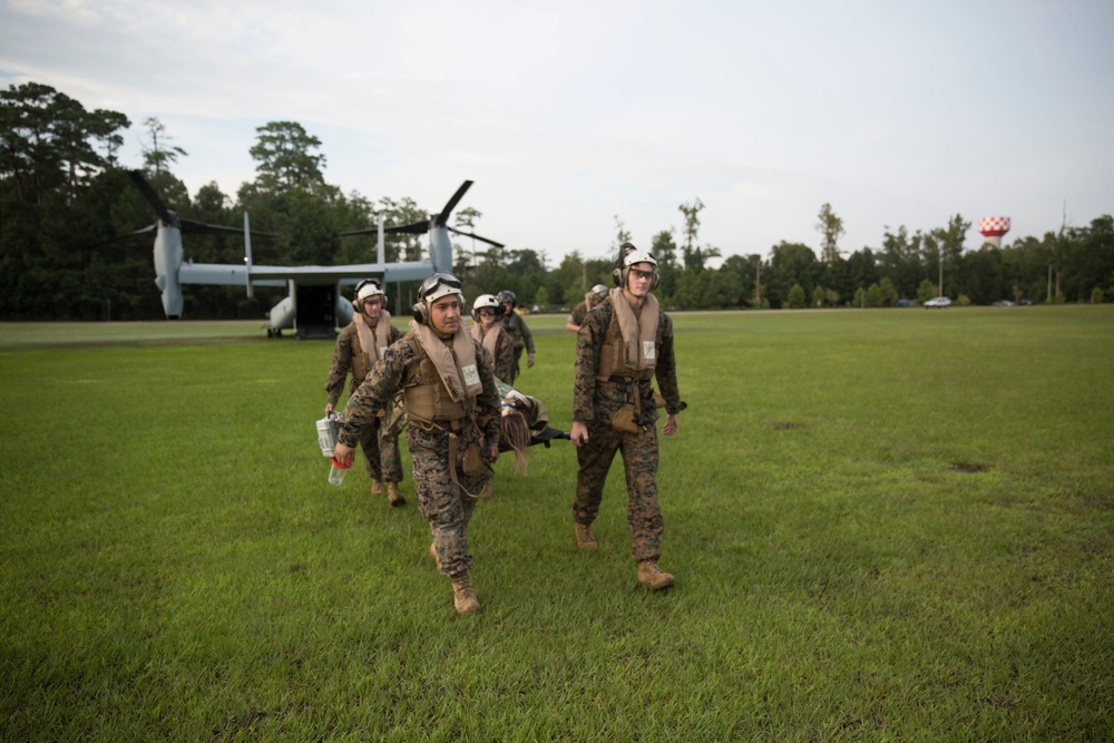 2nd Medical Battalion conducts en-route care training