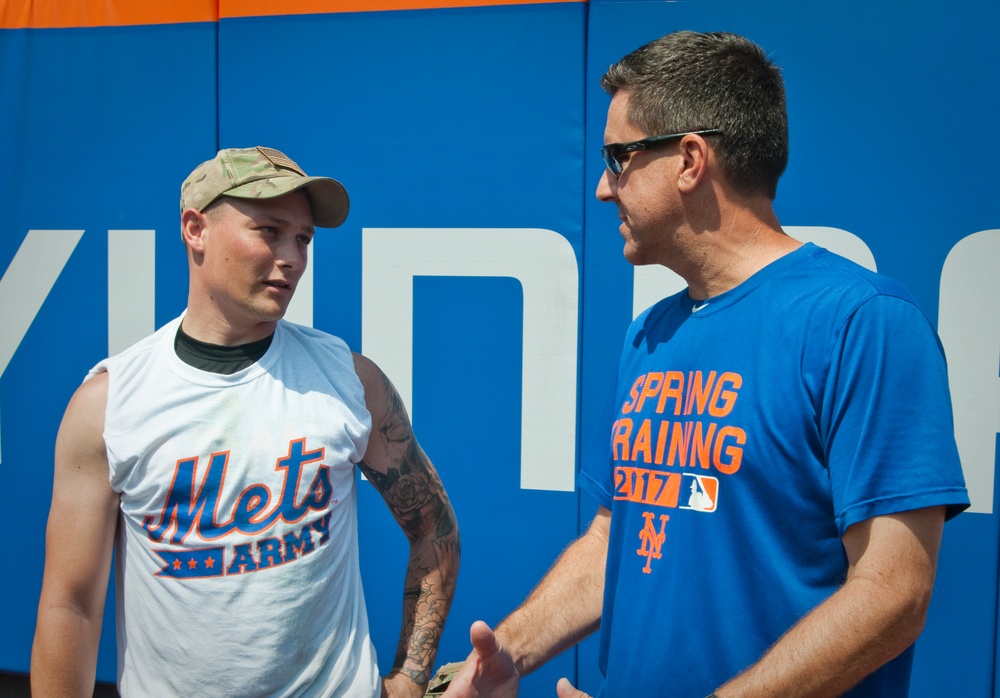 Army takes swing at New York Mets softball classic