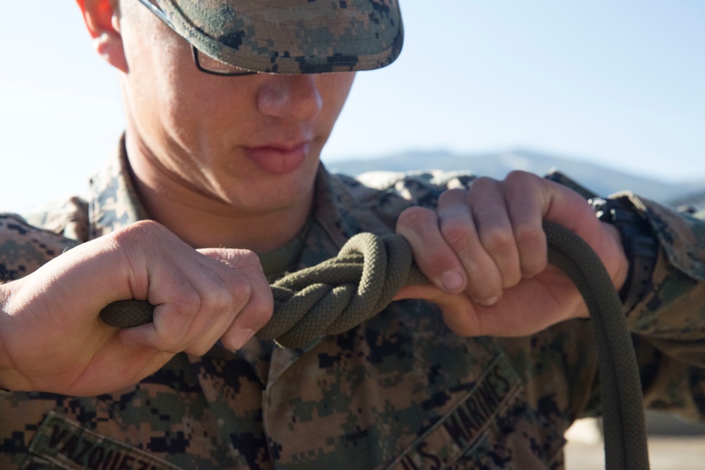 Marines elevate combat skills during Mountain Warfare Training
