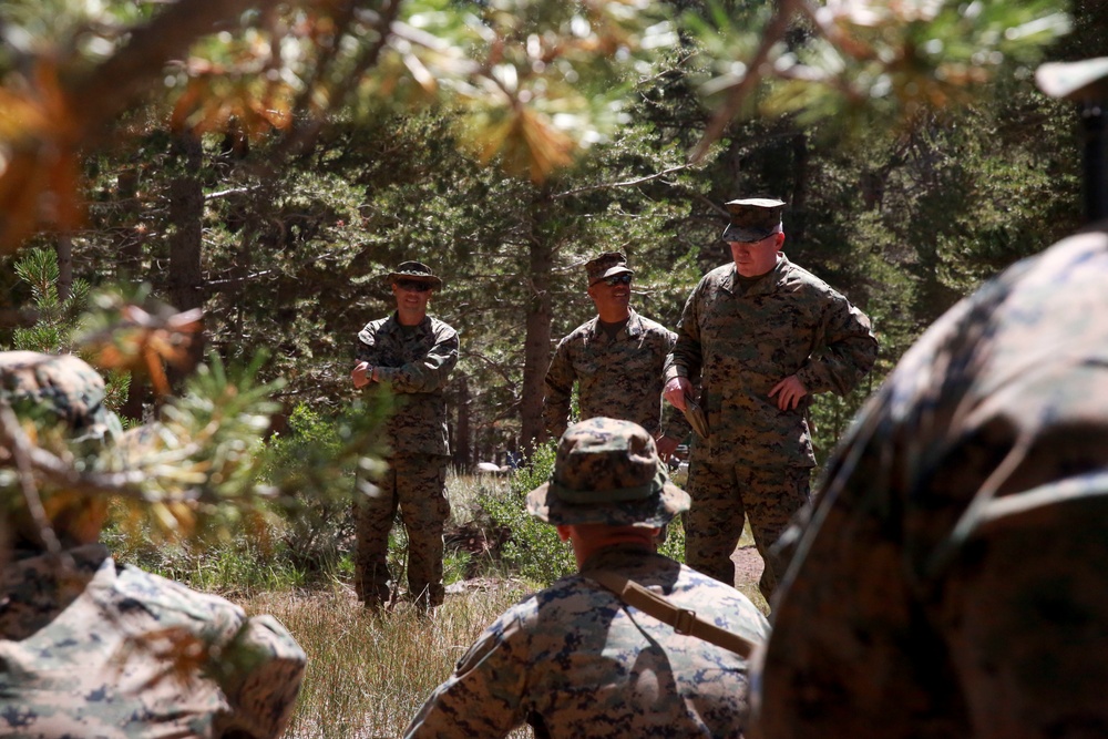 Marines elevate combat skills during Mountain Warfare Training