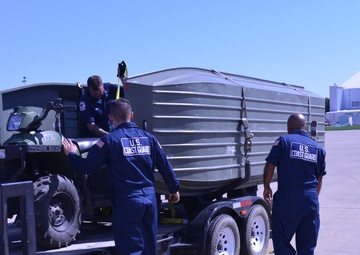 Coast Guard deploys crew and supplies to Hurricane Harvey