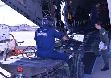 Coast Guard deploys crew and supplies to Hurricane Harvey