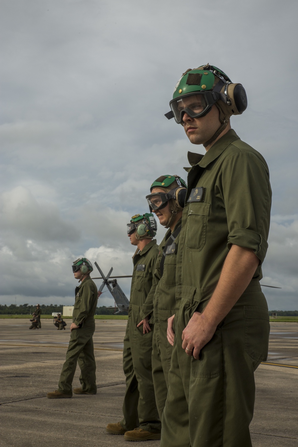 HMLA-773 takeoff to support rescue efforts in wake of Hurricane Harvey