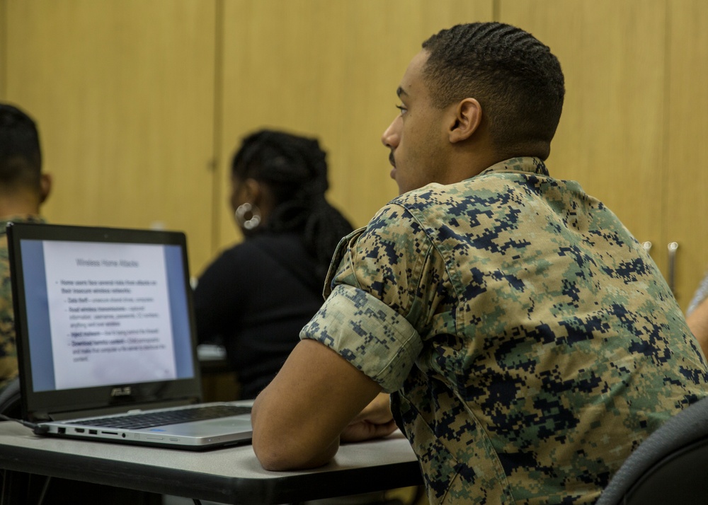 MCAS Iwakuni raises awareness through cyber security training