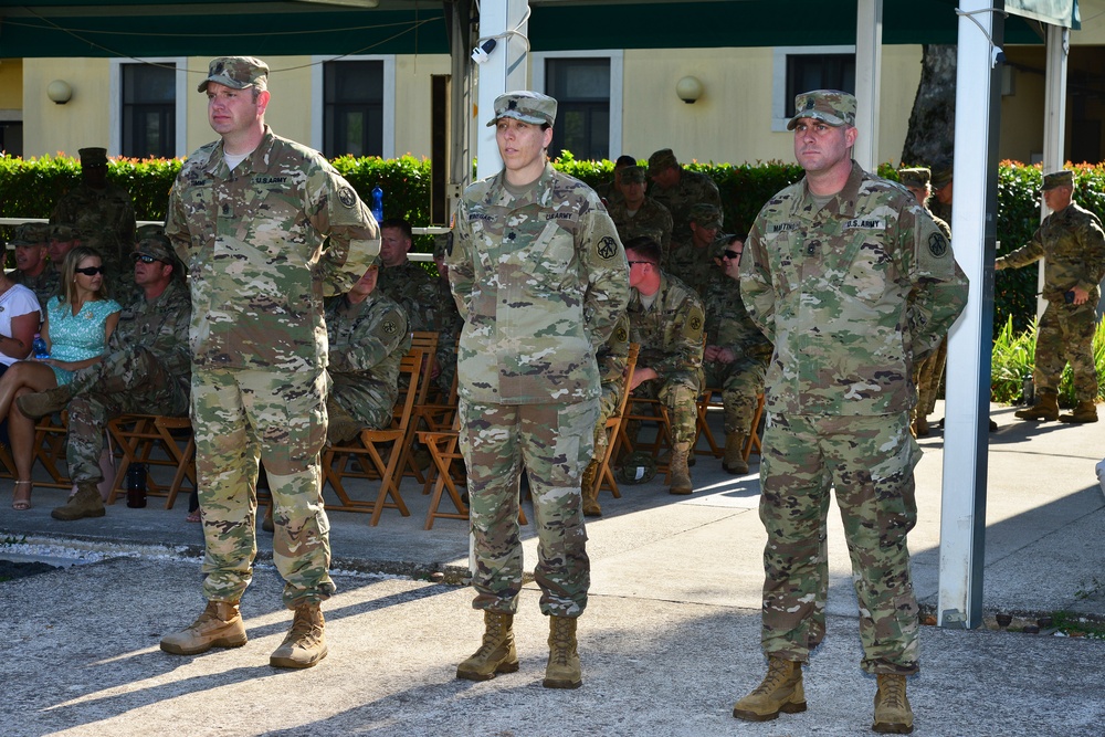 Change of Responsibility Ceremony, 307th Military Intelligence Battalion