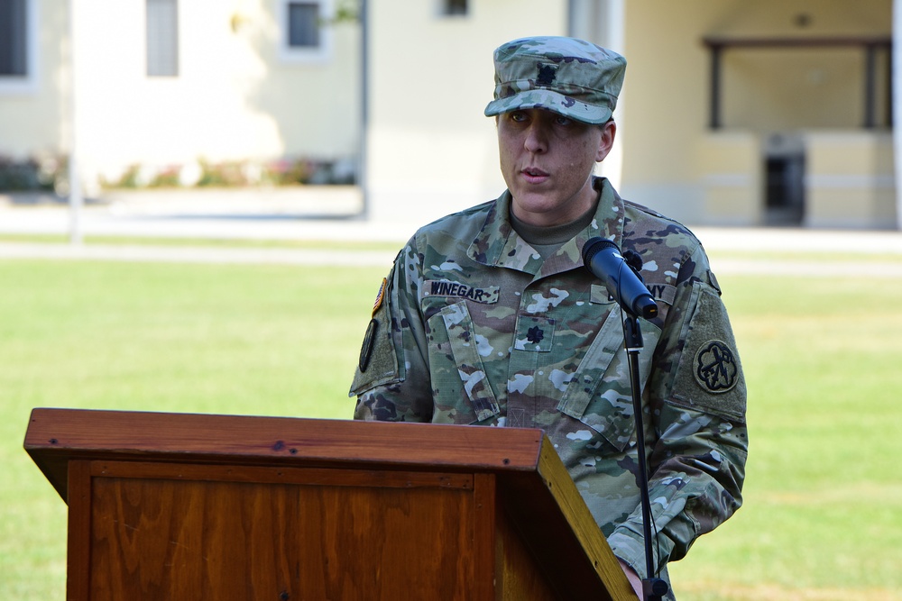 Change of Responsibility Ceremony, 307th Military Intelligence Battalion