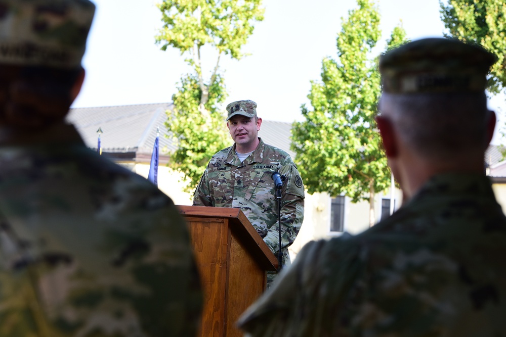 Change of Responsibility Ceremony, 307th Military Intelligence Battalion