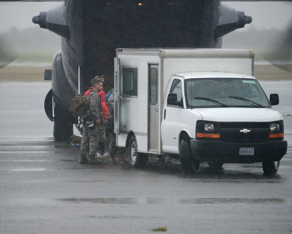 Relief efforts begin at Ellington