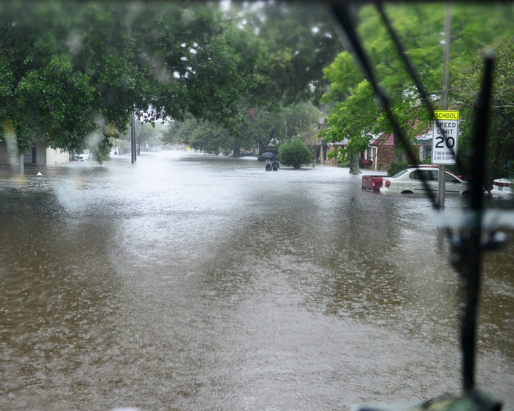 Relief efforts begin at Ellington