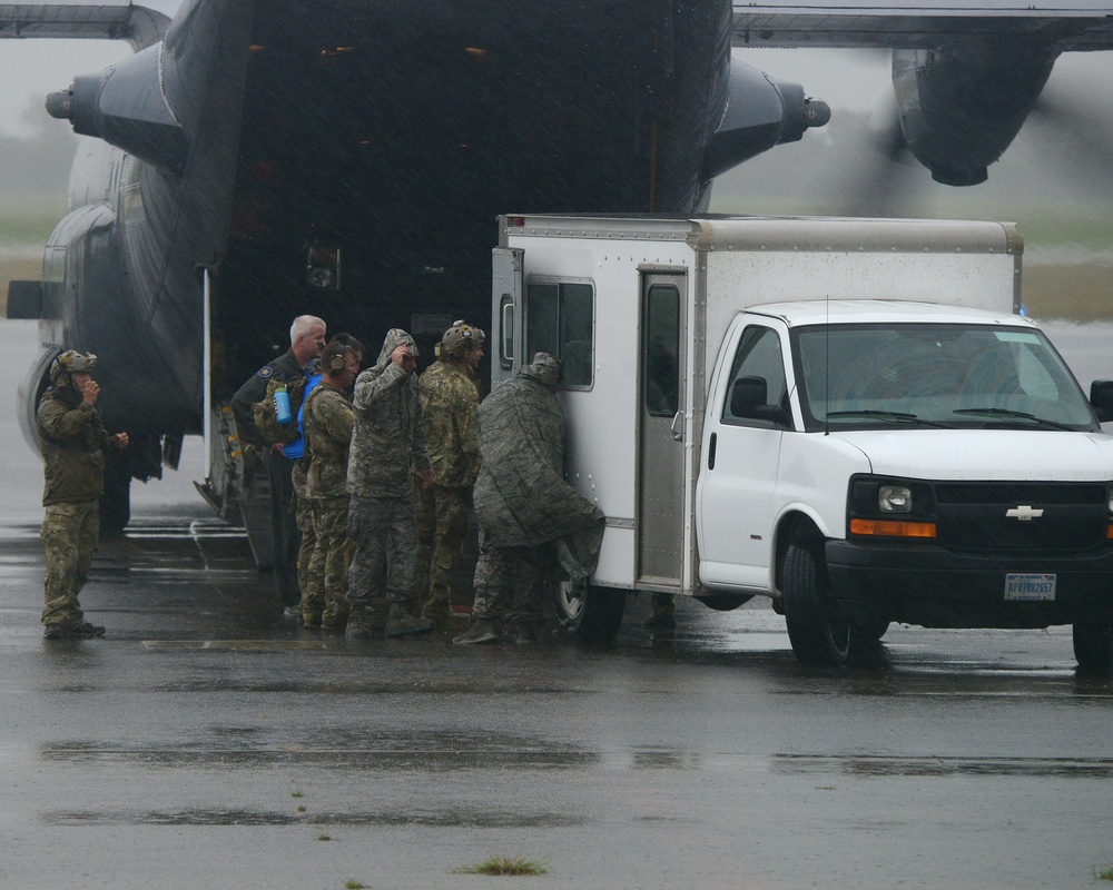 Relief efforts begin at Ellington