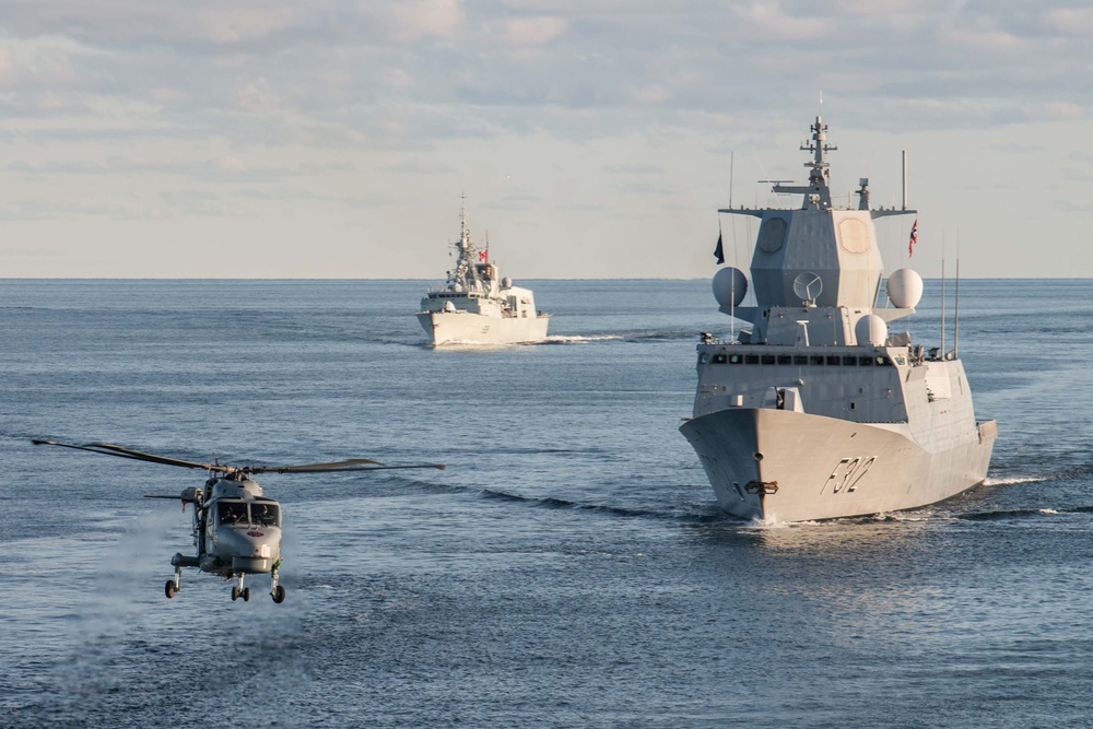 NATO and Finnish Navy PASSEX