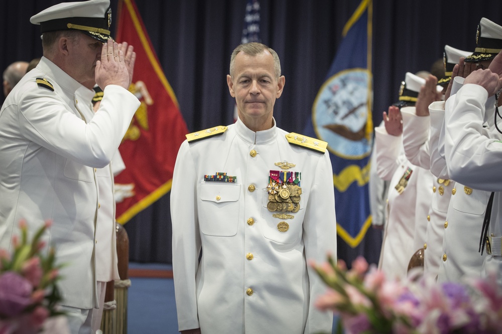 Rear Admiral Stephen M. Pachuta Retirement Ceremony, August 24, 2017