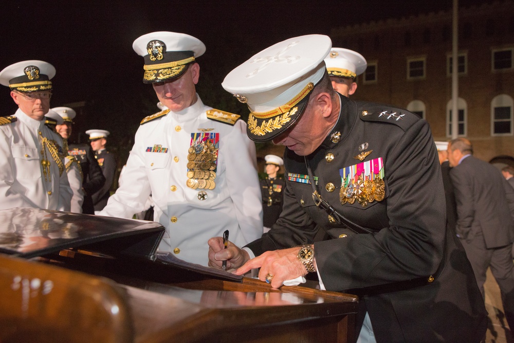 Marine Barracks Washington Sunset Parade August 18, 2017