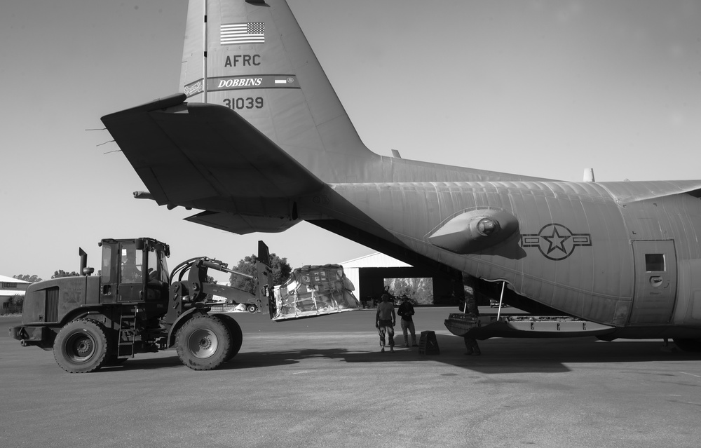 746th EAS perform aeromedical evacuation mission