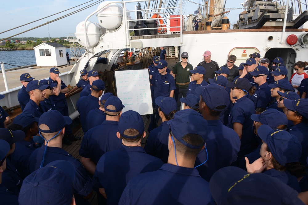 Coast Guard Cutter Eagle OCS Cruise