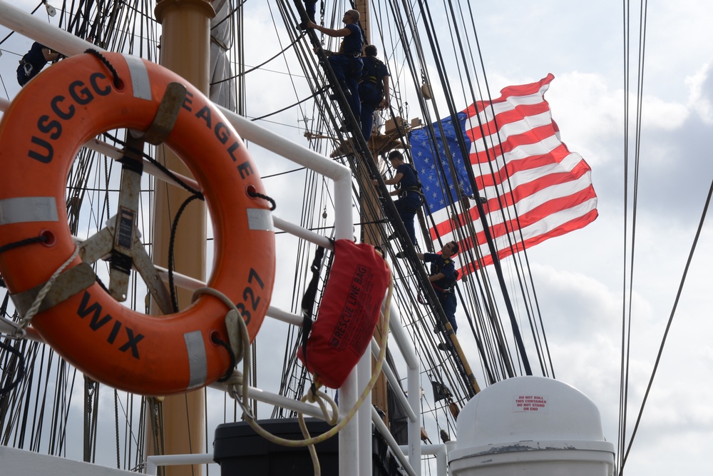 Coast Guard Cutter Eagle OCS Cruise