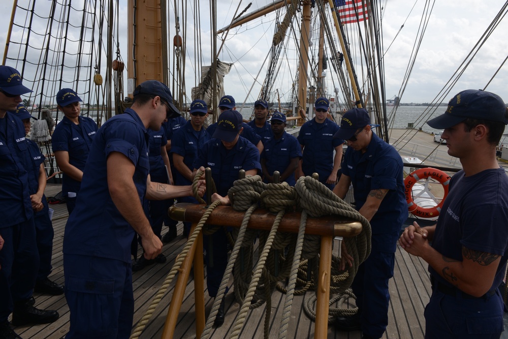 Coast Guard Cutter Eagle OCS Cruise