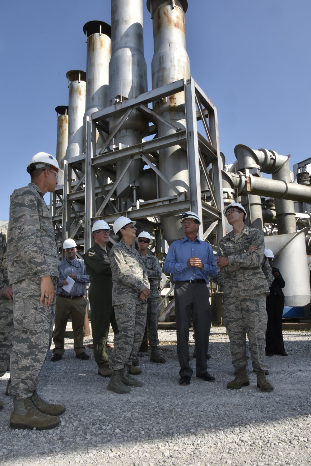 AFMC and AFTC commanders tour AEDC facilities at Arnold AFB