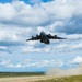 C-17 takes off from dirt-and-gravel strip northeast of JB Elmendorf-Richardson, AK