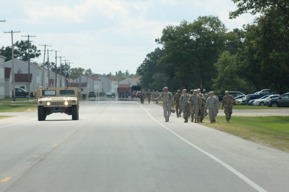 Wrap-up operations for CSTX 86-17-02 at Fort McCoy
