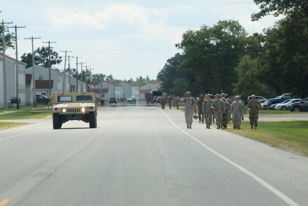Wrap-up operations for CSTX 86-17-02 at Fort McCoy