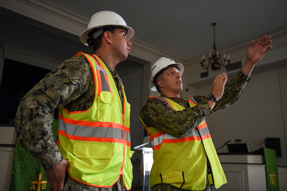 CERT teams record NAS Corpus Christi Hurricane Harvey damage