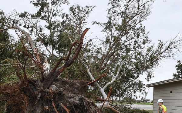CERT teams record NAS Corpus Christi Hurricane Harvey damage